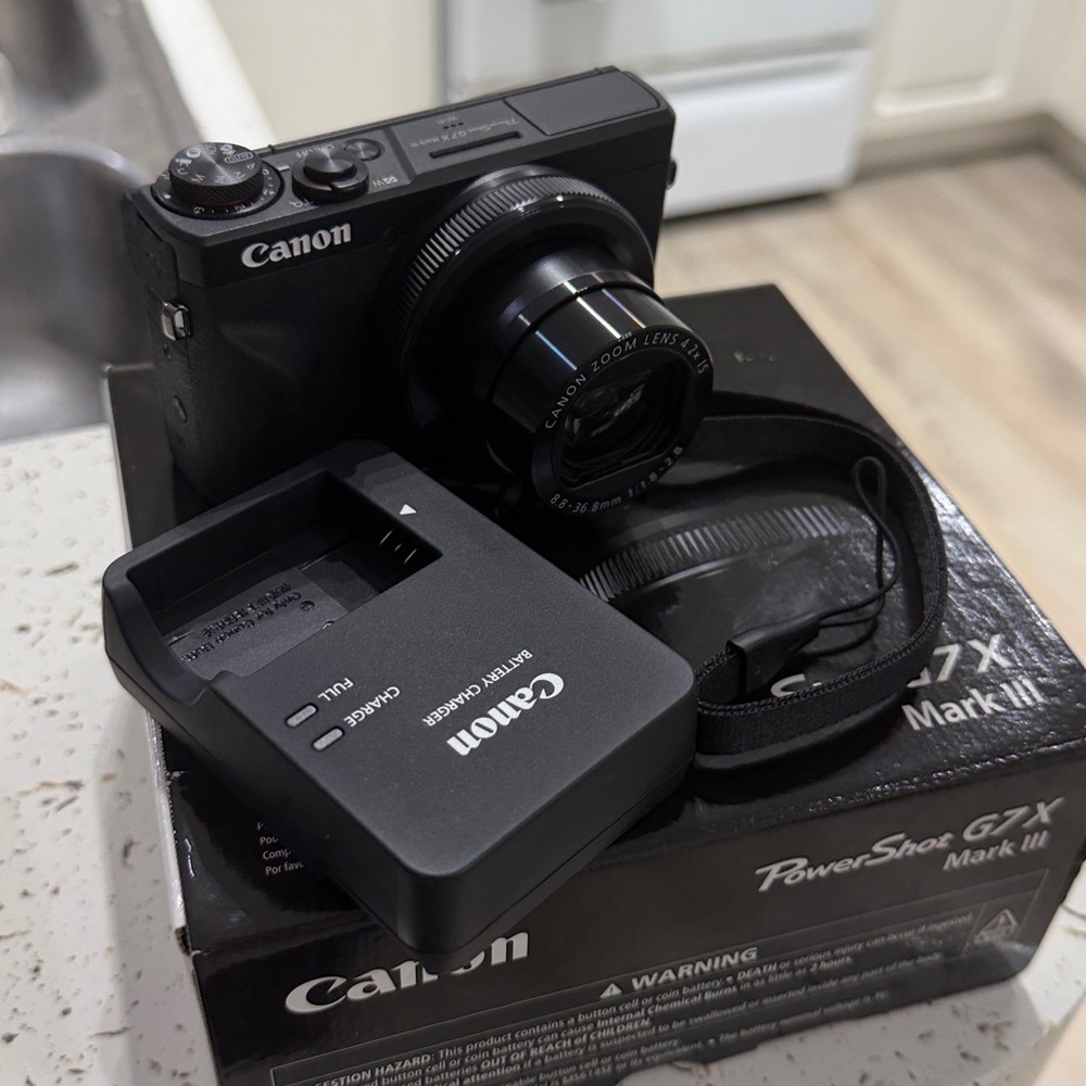 Canon PowerShot G7 X Mark III Black - Picture 4 of 4